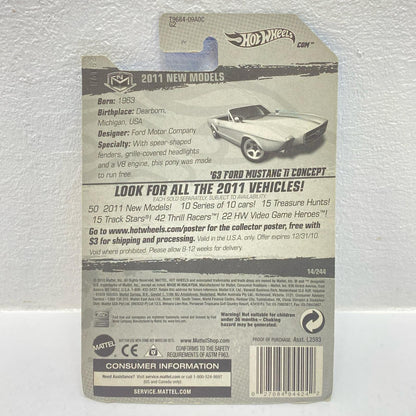 Hot Wheels '63 FORD MUSTANG II