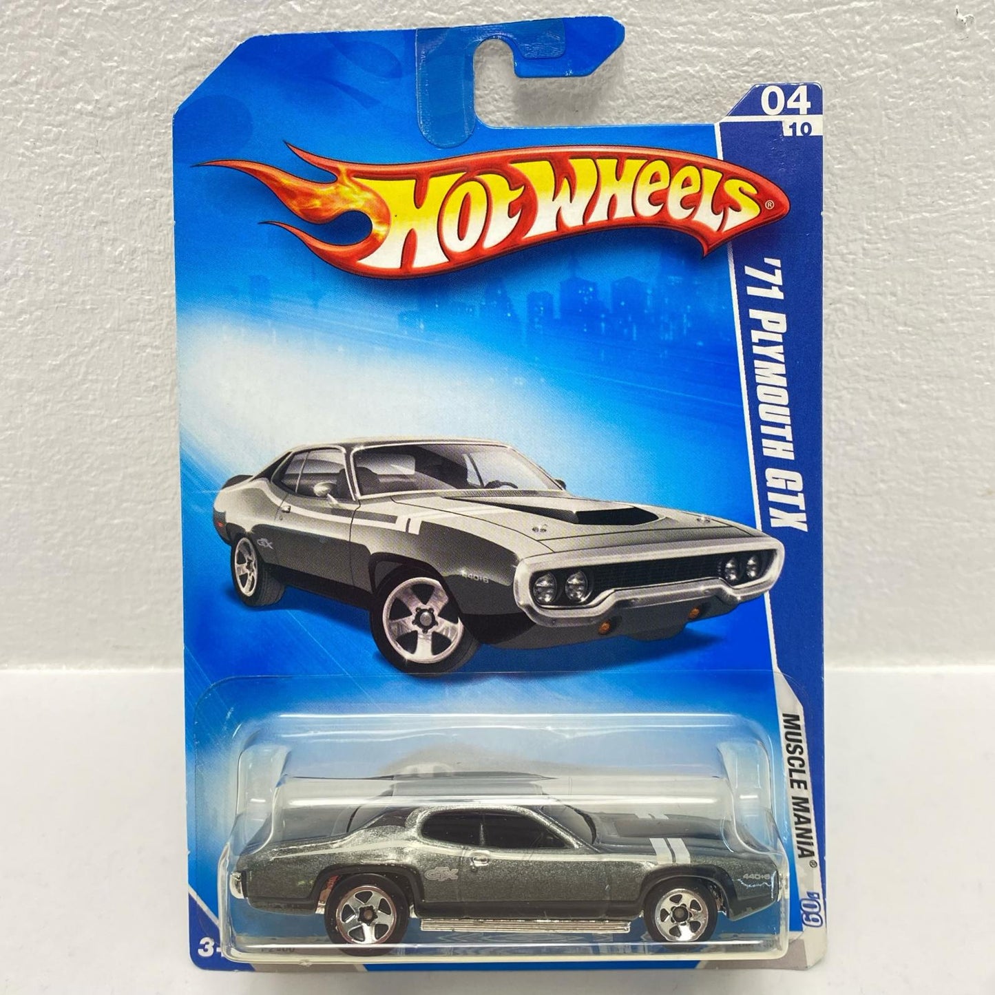 Hot Wheels '71 Plymouth GTX Silver