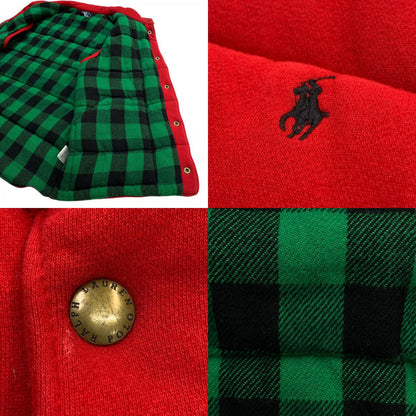 POLO RALPH LAUREN | ポロ・ラルフローレン 中綿ベスト レッド サイズ：XL