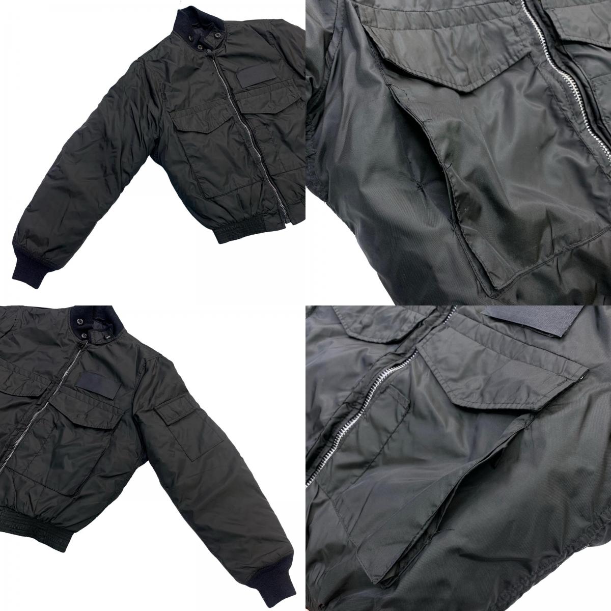 US.NAVY/WEP(G-8) 民間品 ミリタリージャケット ブラック