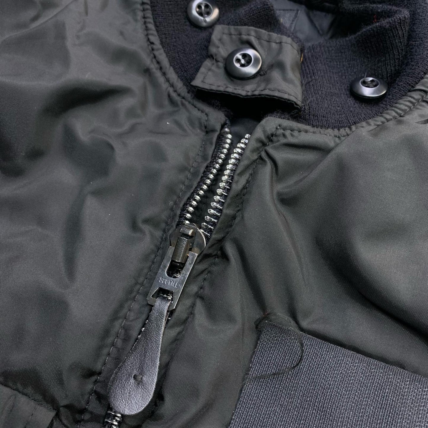 US.NAVY/WEP(G-8) 民間品 ミリタリージャケット ブラック