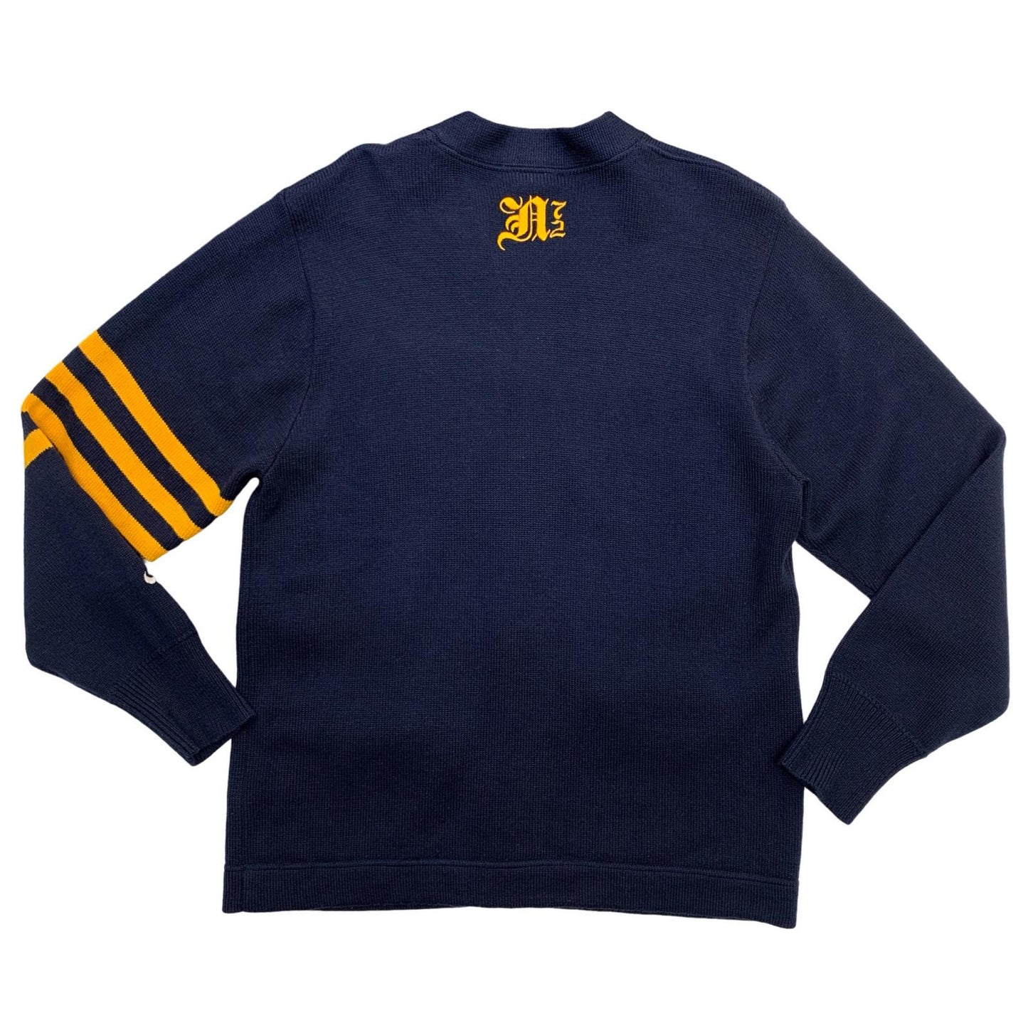 NIKE | Nike Lettered Cardigan Cardigan NIKE (VINTAGE) Blue Size: M