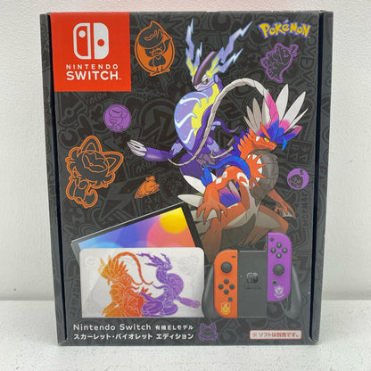 ゲームハード スカーレット・バイオレットモデル 有機EL Nintendo Switch