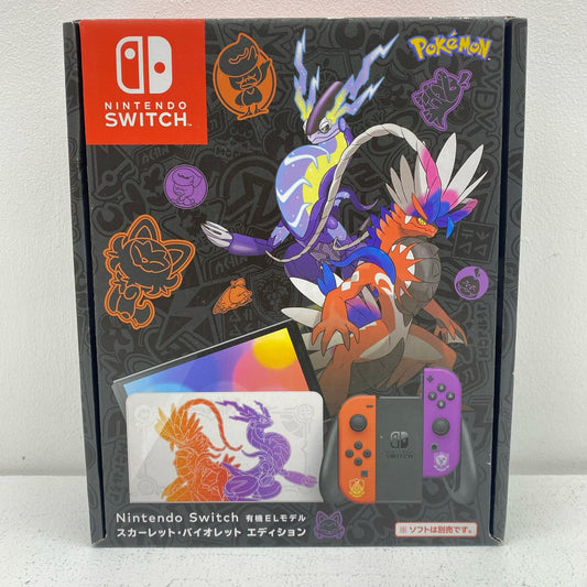 ゲームハード スカーレット・バイオレットモデル 有機EL Nintendo Switch