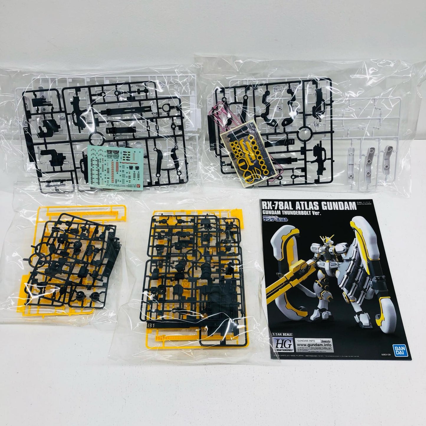 1/144 HG RX-78AL Atlas Gundam (Gundam Thunderbolt Ver.) "Mobile Suit Gundam Thunderbolt" [5063139]