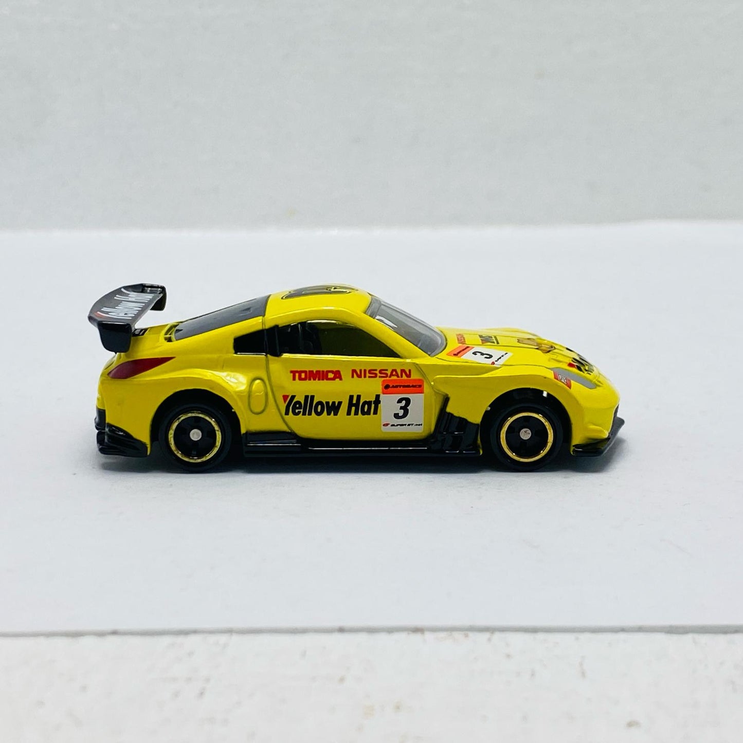 Nissan Fairlady Z Racing Yellow Hat YMS Tomica Z AUTOBACS #3 (Yellow x Black) "Tomica"