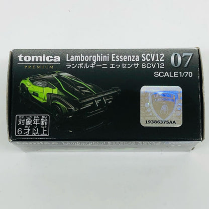 1/70 Lamborghini Essenza SCV12 (Black x Green) "Tomica Premium 07"