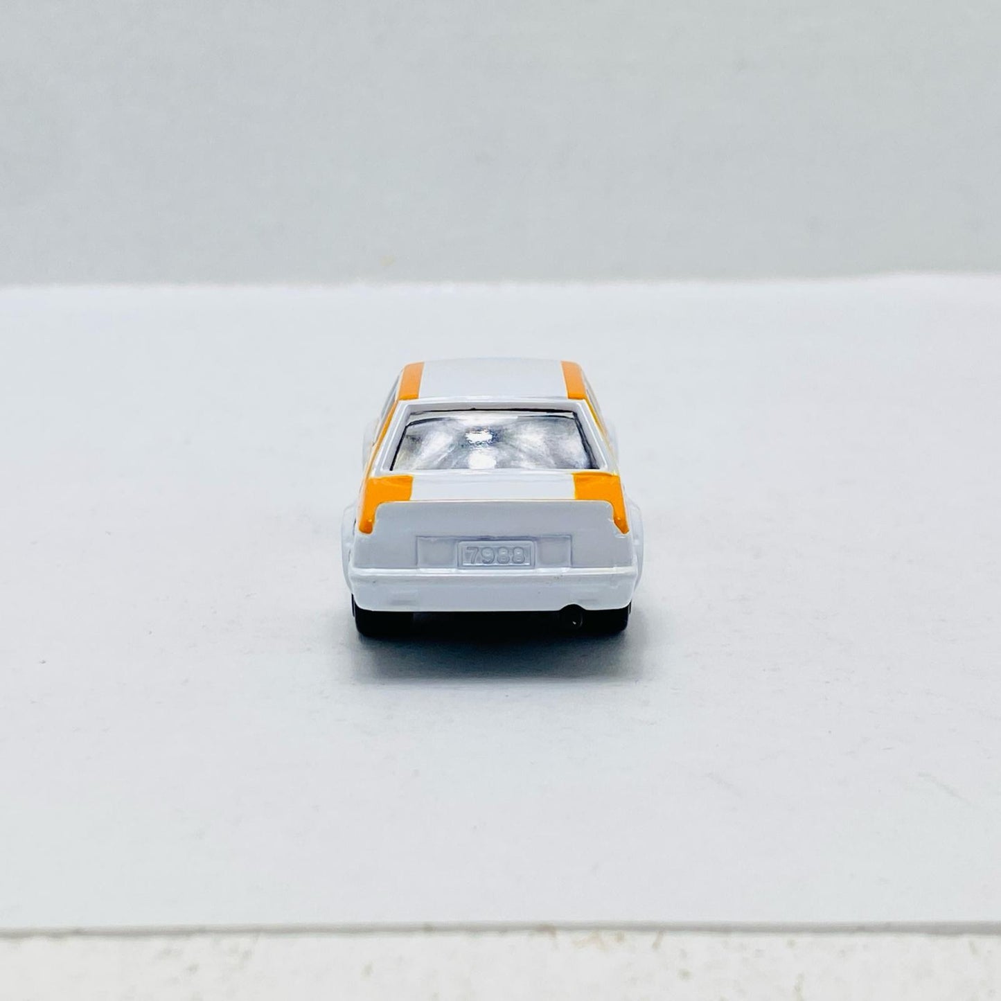 1/60 Mitsubishi Lancer Turbo #7 (White x Orange) "Tomica Museum Race Car Hall M-21"