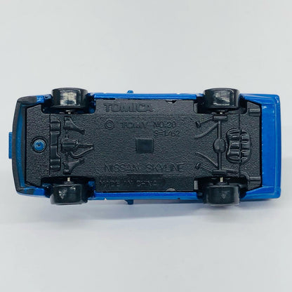 1/65 Nissan Skyline GT-R R-31 Undercover Patrol Car (Blue) "Tomica Kuji V (5) No. 20"