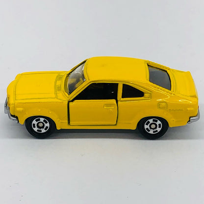 1/59 Mazda Savanna GT (yellow/black box) "Tomica with nostalgic catalog from Tomica 35th Anniversary"