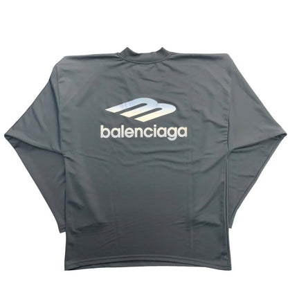 BALENCIAGA | Balenciaga Ski T-Shirt Long Sleeve T-Shirt Black Size: XXS