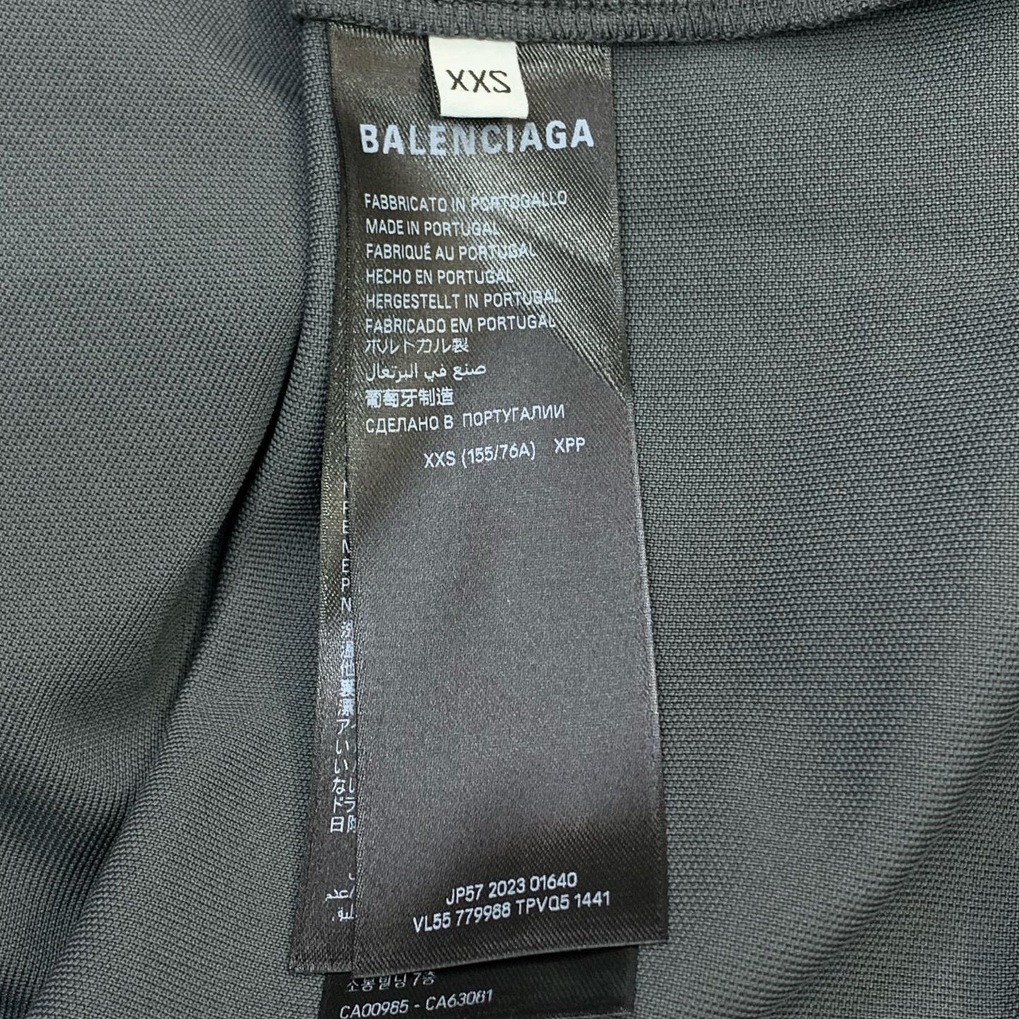 BALENCIAGA | Balenciaga Ski T-Shirt Long Sleeve T-Shirt Black Size: XXS