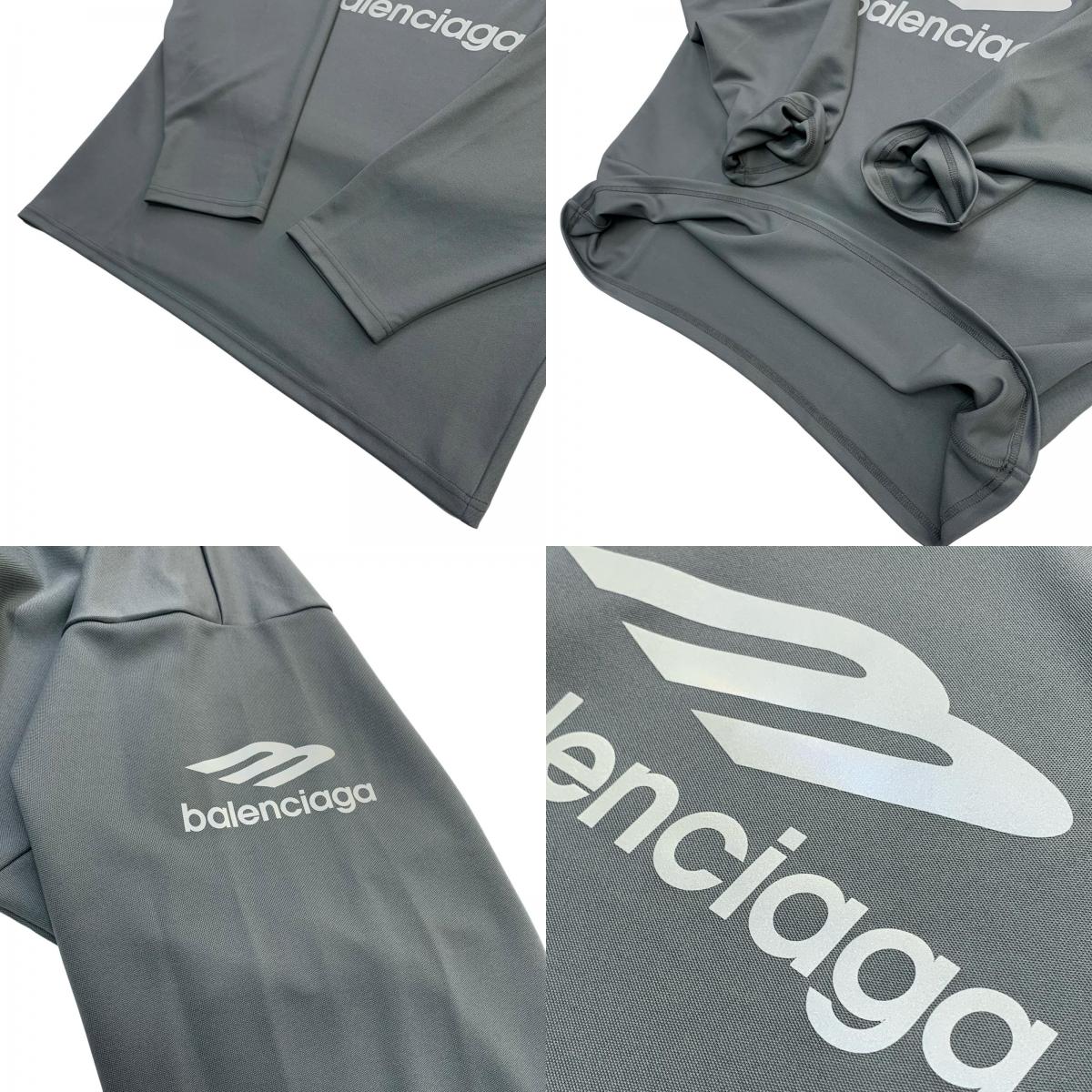 BALENCIAGA | Balenciaga Ski T-Shirt Long Sleeve T-Shirt Black Size: XXS