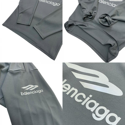 BALENCIAGA | Balenciaga Ski T-Shirt Long Sleeve T-Shirt Black Size: XXS