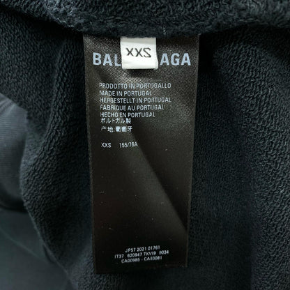 BALENCIAGA | Balenciaga Large Fit Hoodie Black Size: XXS