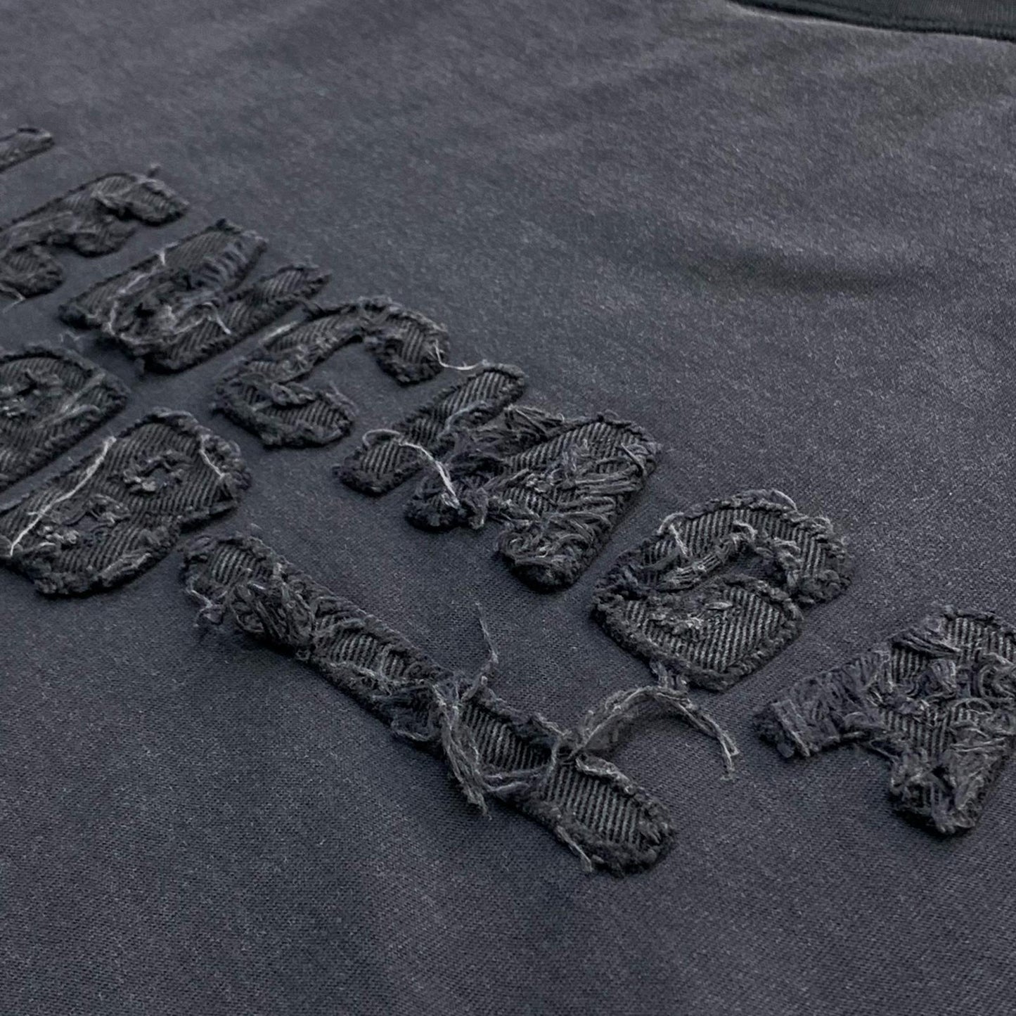 BALENCIAGA | Balenciaga Inside Out Large T-Shirt Long Sleeve Black Size: 1