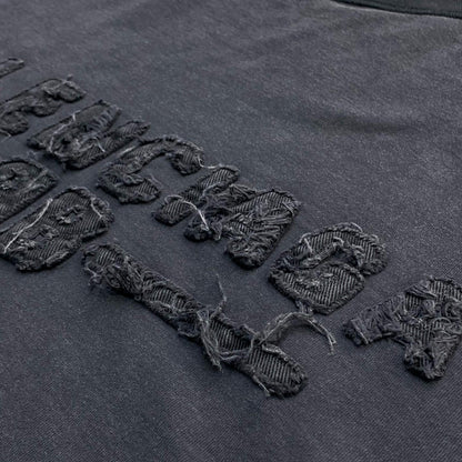 BALENCIAGA | Balenciaga Inside Out Large T-Shirt Long Sleeve Black Size: 1