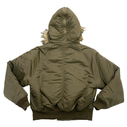 HYKE | N-2B Military Jacket Olive Size: 1