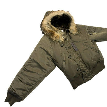 HYKE | N-2B Military Jacket Olive Size: 1