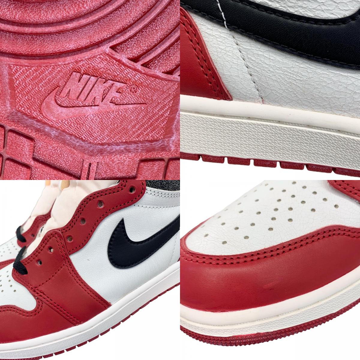 NIKE | ナイキ Air Jordan 1 High OG 'Lost & Found/Chicago' スニーカー ホワイト 29.5cm