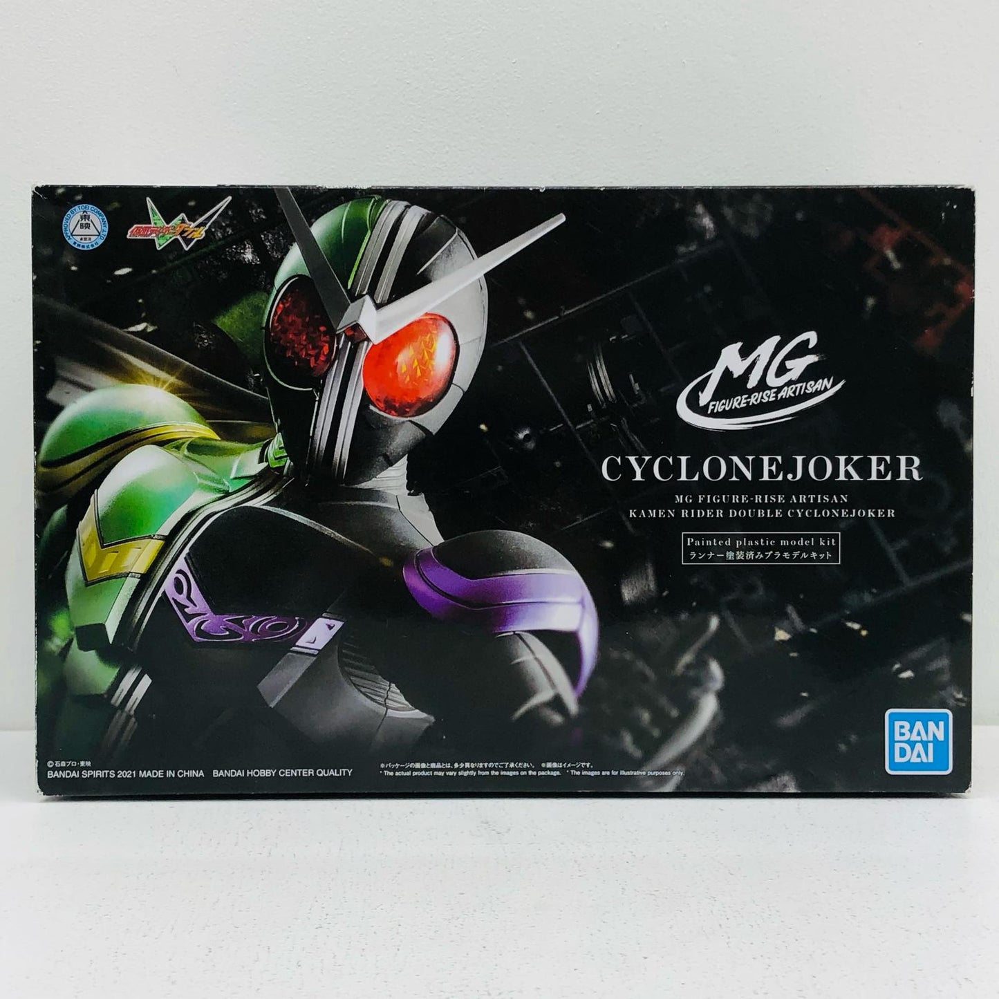 MG FIGURE-RISE ARTISAN Kamen Rider W Cyclone Joker "Kamen Rider W" Premium Bandai Limited [5061408]