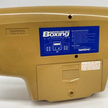 ゲーム周辺機器 バンビーノ BOXING KNOCK-EM OUT その他【加古川物流】
