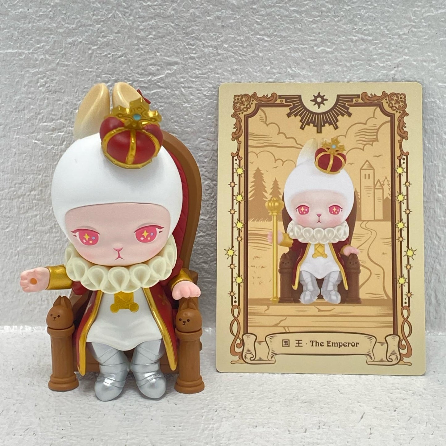 The Emperor "POPMART BUNNY Mysterious Tarot Series" [Figure]