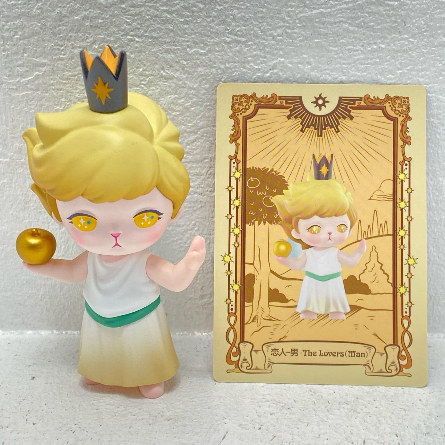 The Lovers (Man) "POPMART BUNNY Mysterious Tarot Series" [Figure]