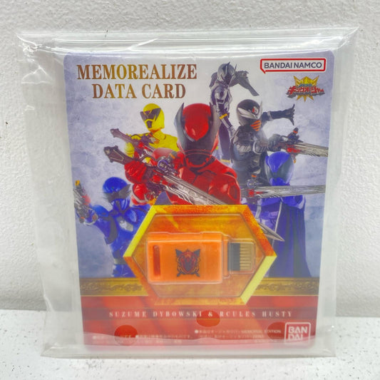 MEMOREALIZEDATACARDスズメ・ディボウスキ＆ラクレス・ハスティー、デボニカ＆ギラ・ハスティーセット「王様戦隊キングオージャー」プレミアムバンダイ限定【フィギュア】