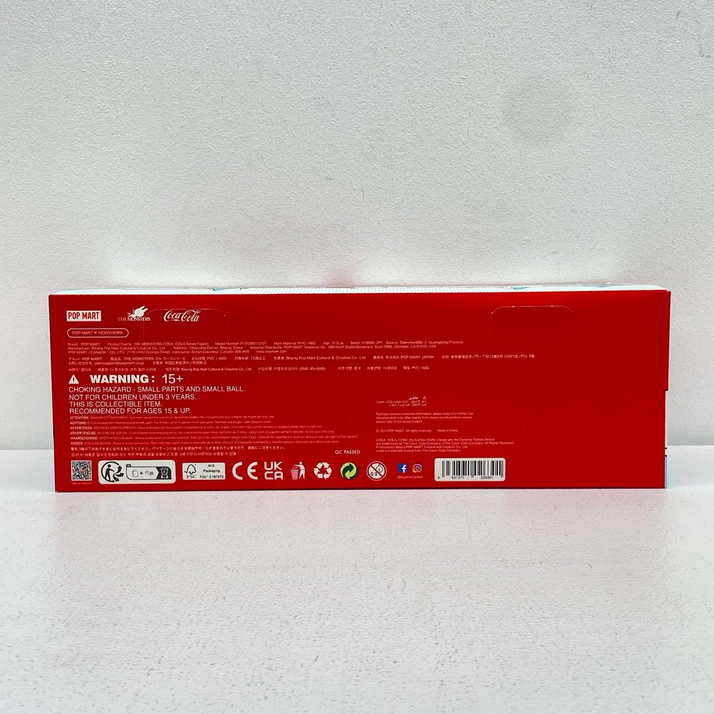 THE MONSTERS Coca-Cola Series [BOX] POPMART [Figures]