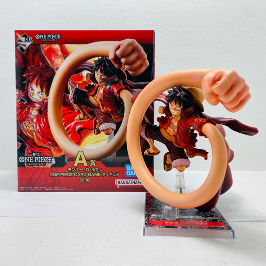 A賞ルフィ-ONEPIECECARDGAMEフィギュア「CARDGAME/一番くじONEPIECE(ワンピース)」【フィギュア】