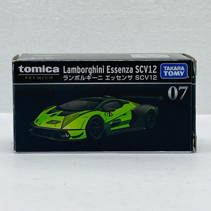 1/70 Lamborghini Essenza SCV12 (Black x Green) "Tomica Premium 07" [Figure]