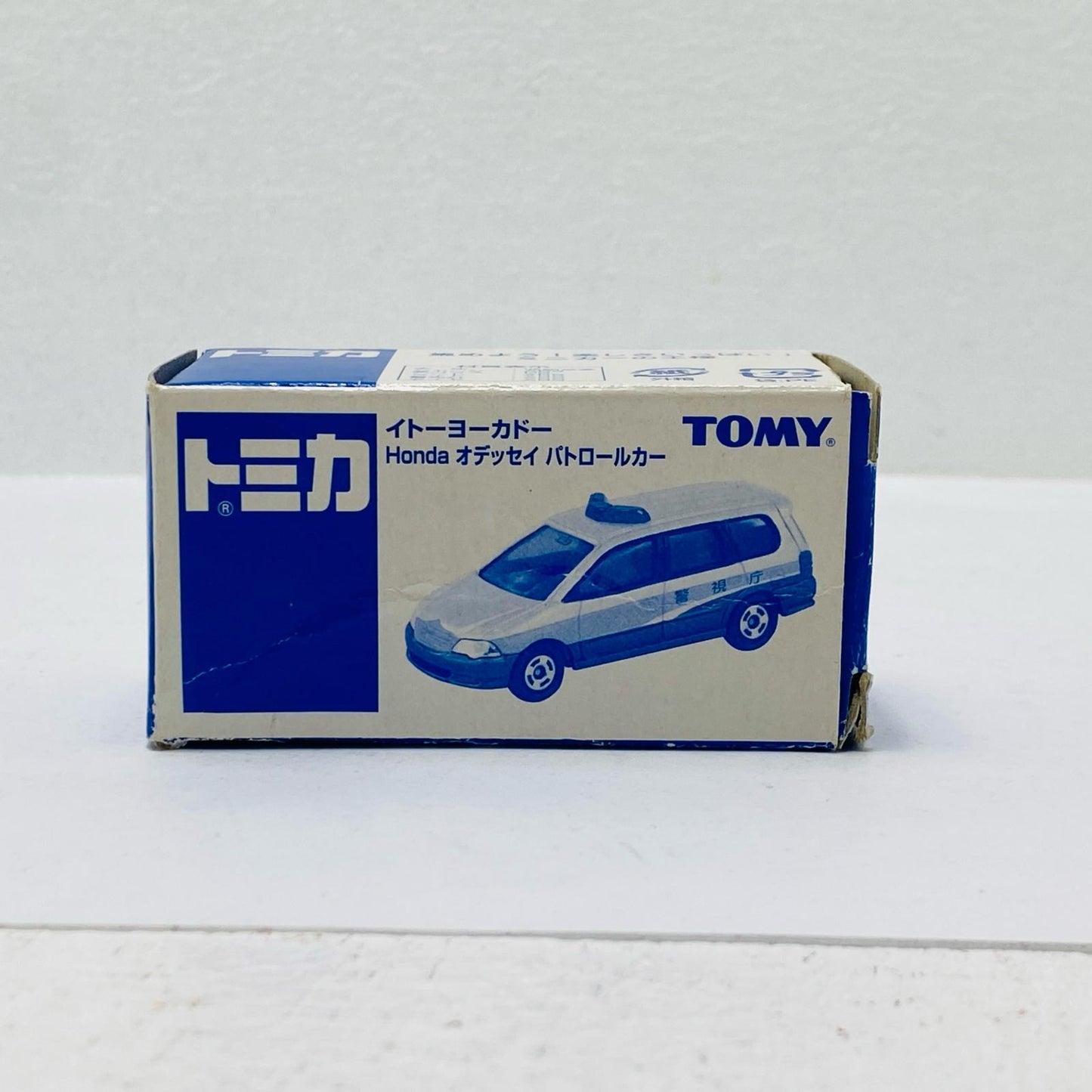 1/66 Honda Odyssey Patrol Car (White x Sky Blue x Black) "Tomica" Ito-Yokado Limited [Figure]