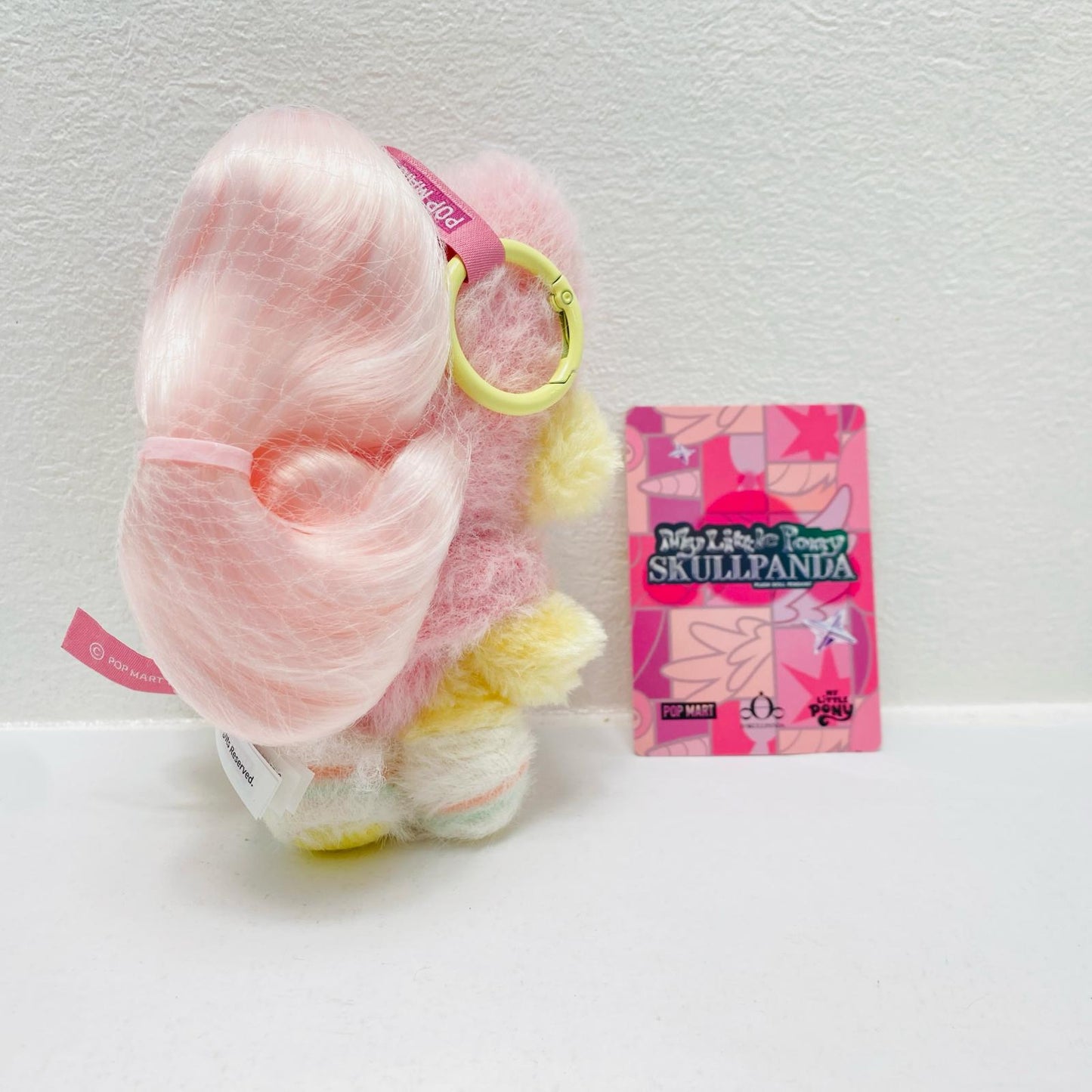 Fluttershy "SKULLPANDA × My Little Pony Series Plush Pendant" [Figure]