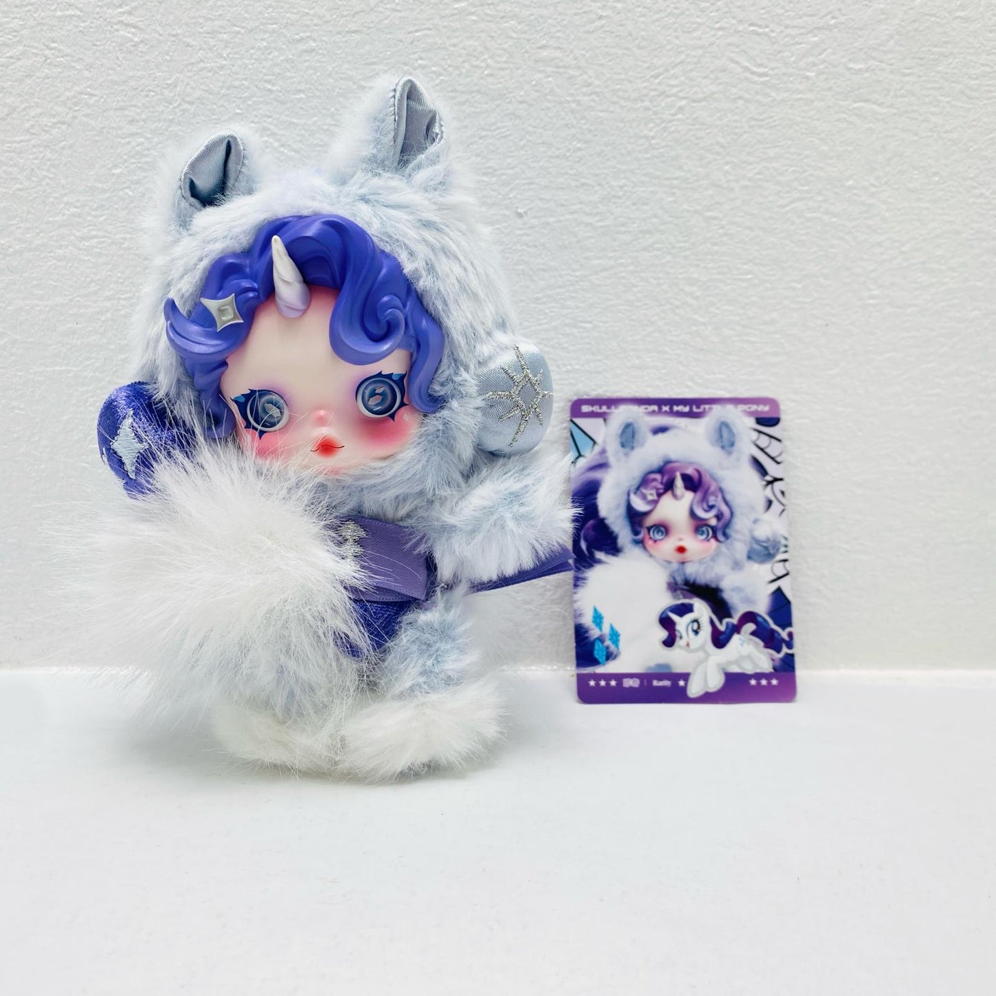 Rarity「SKULLPANDA × My Little Pony シリーズ ぬいぐるみペンダント」【フィギュア】