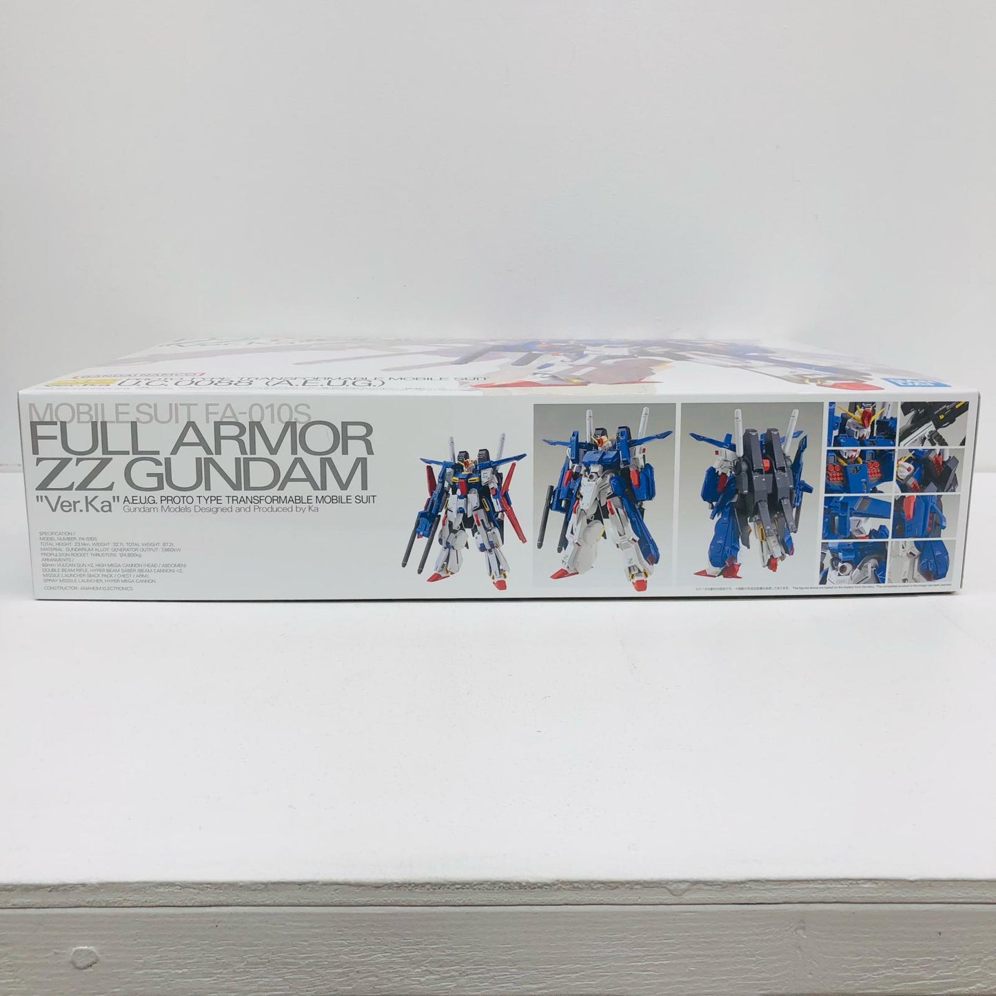1/100 MG Full Armor ZZ Gundam Ver.Ka "Mobile Suit Gundam ZZ" [5072026]
