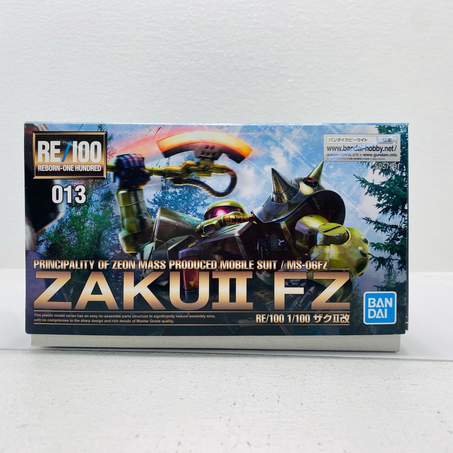 1/100 RE/100 MS-06FZ Zaku II Kai "Mobile Suit Gundam 0080: War in the Pocket"