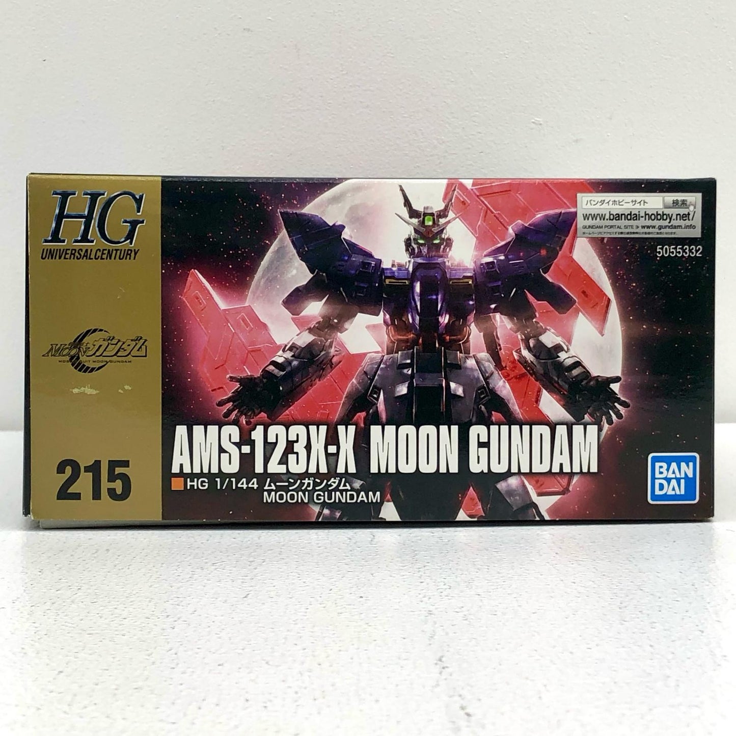 1/144 HGUC AMS-123X-X Moon Gundam "Mobile Suit MOON Gundam" [5055332]