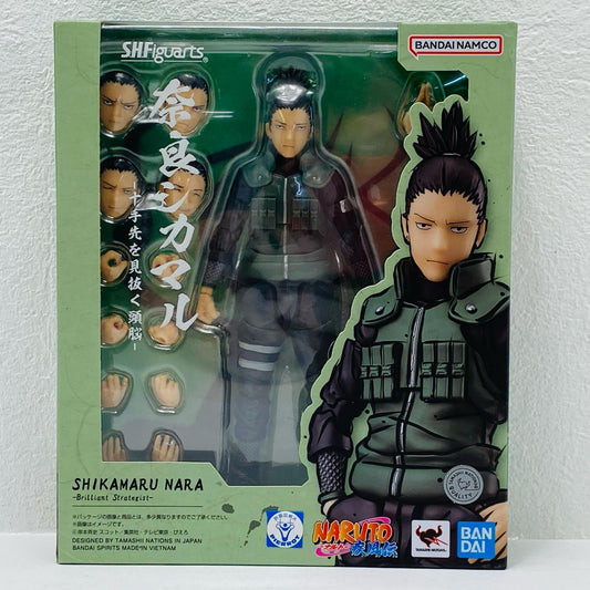 S.H.Figuarts奈良シカマル-十手先を見抜く頭脳-「NARUTO-ナルト-疾風伝」【フィギュア】