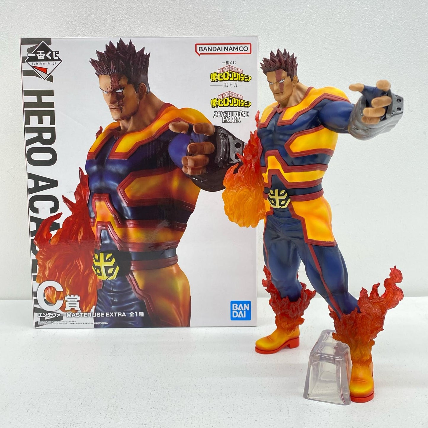 C Prize Endeavor MASTERLISE EXTRA "Tsumugu Chikara/My Hero Academia Ichiban Kuji" [Figure]