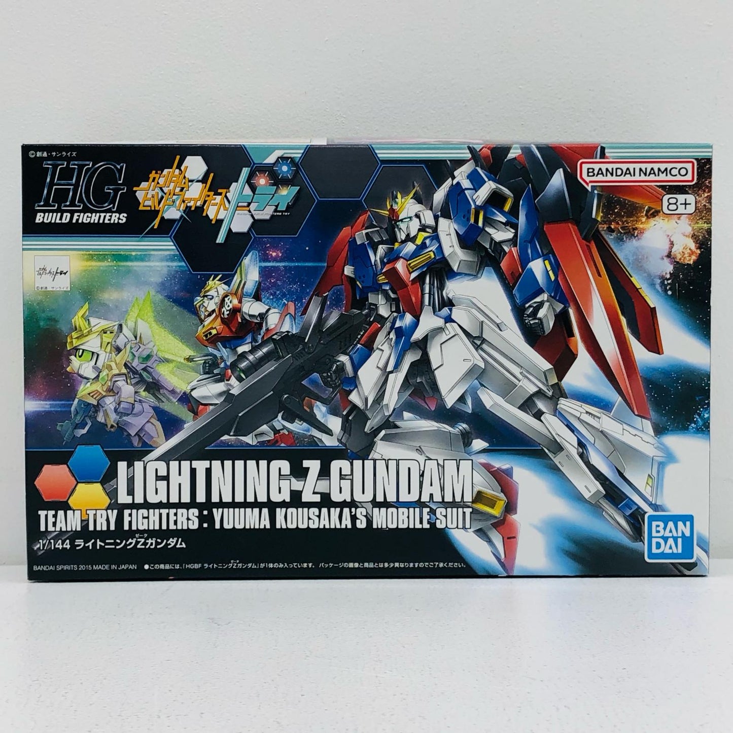 1/144HGBFライトニングZガンダム「ガンダムビルドファイターズトライ」