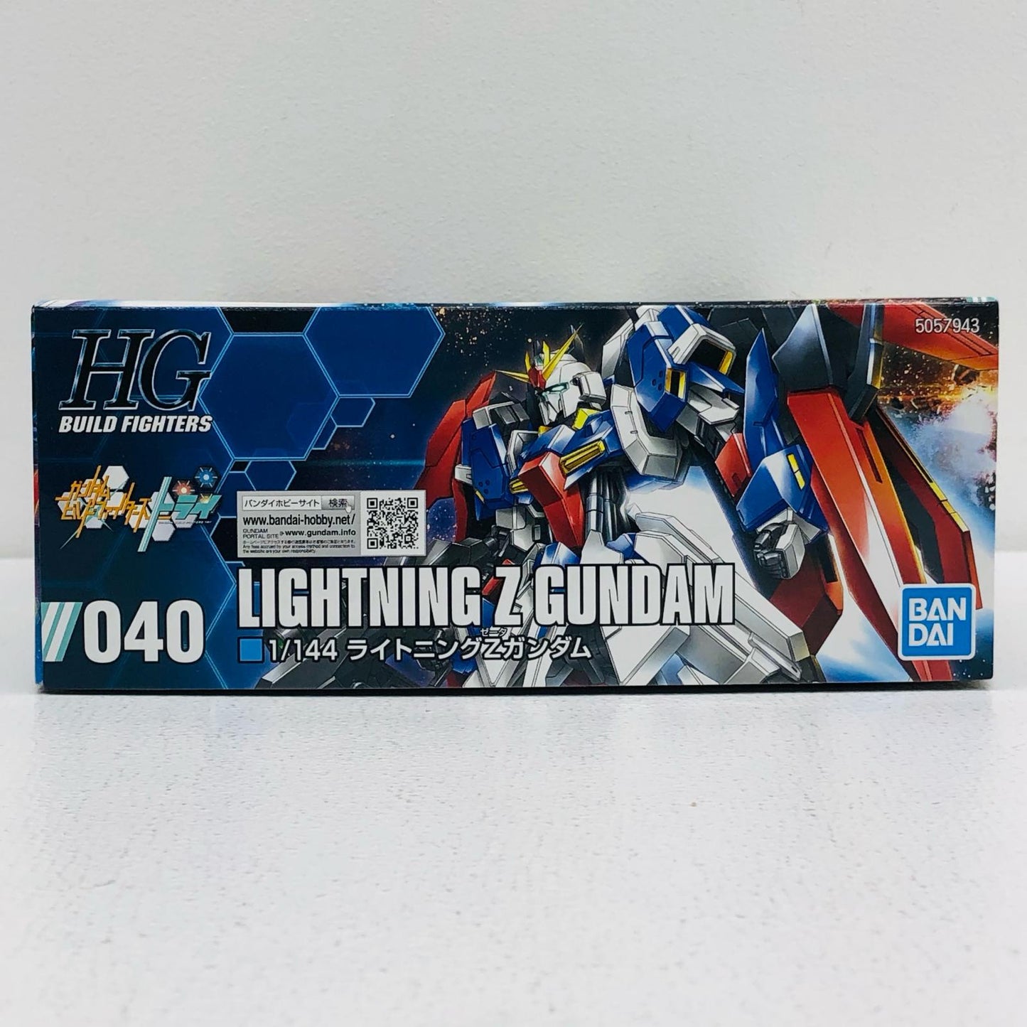 1/144HGBFライトニングZガンダム「ガンダムビルドファイターズトライ」