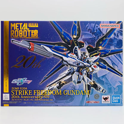 METAL ROBOT SPIRITS (SIDE MS) Strike Freedom Gundam 20th Anniversary Ver. "Mobile Suit Gundam SEED DESTINY" Tamashii Web Shop Exclusive [Figure]
