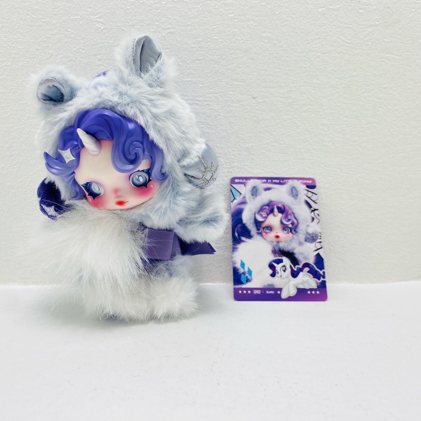 Rarity "SKULLPANDA × My Little Pony Series Plush Pendant" [Figure]