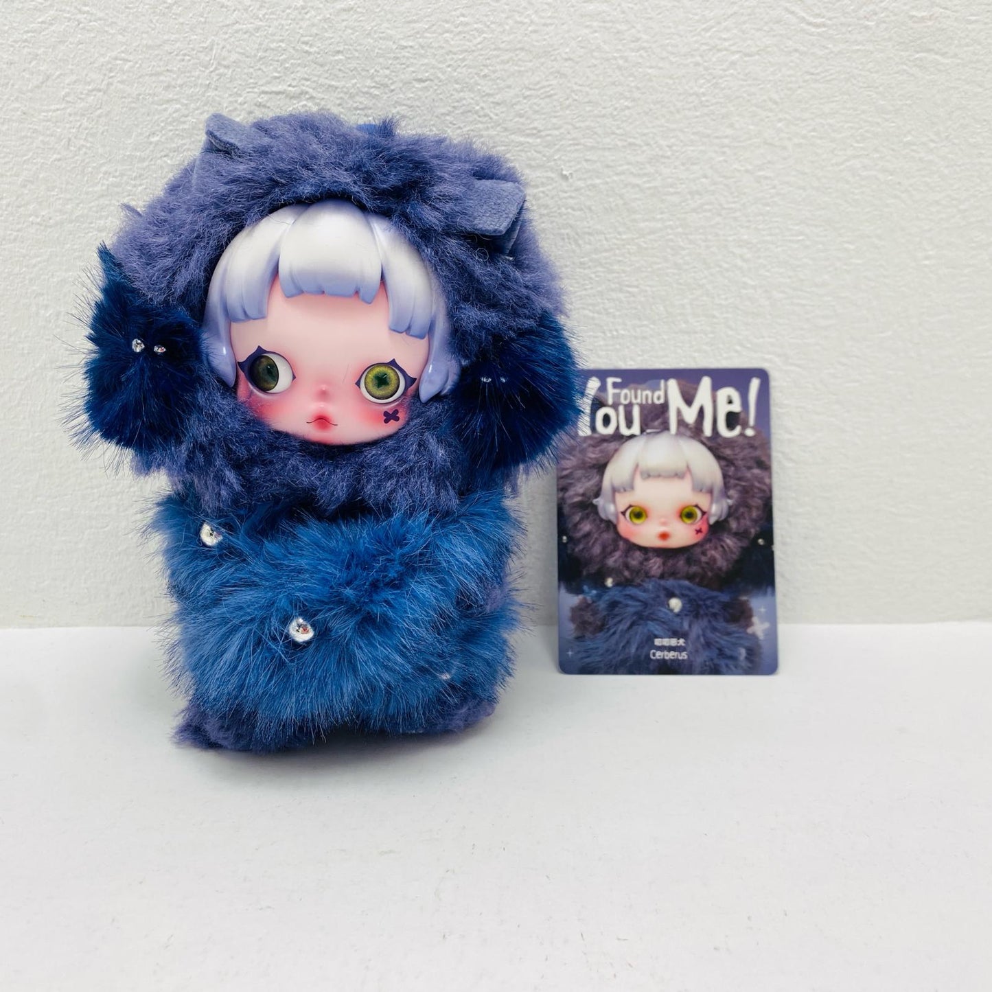 Cerberus "SKULLPANDA You Found Me! Series Plush Pendant" [Figure]