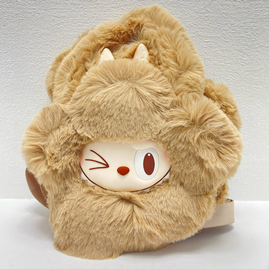 LABUBU(ブラウン) Classic シリーズ Plush Flower Bag【フィギュア】