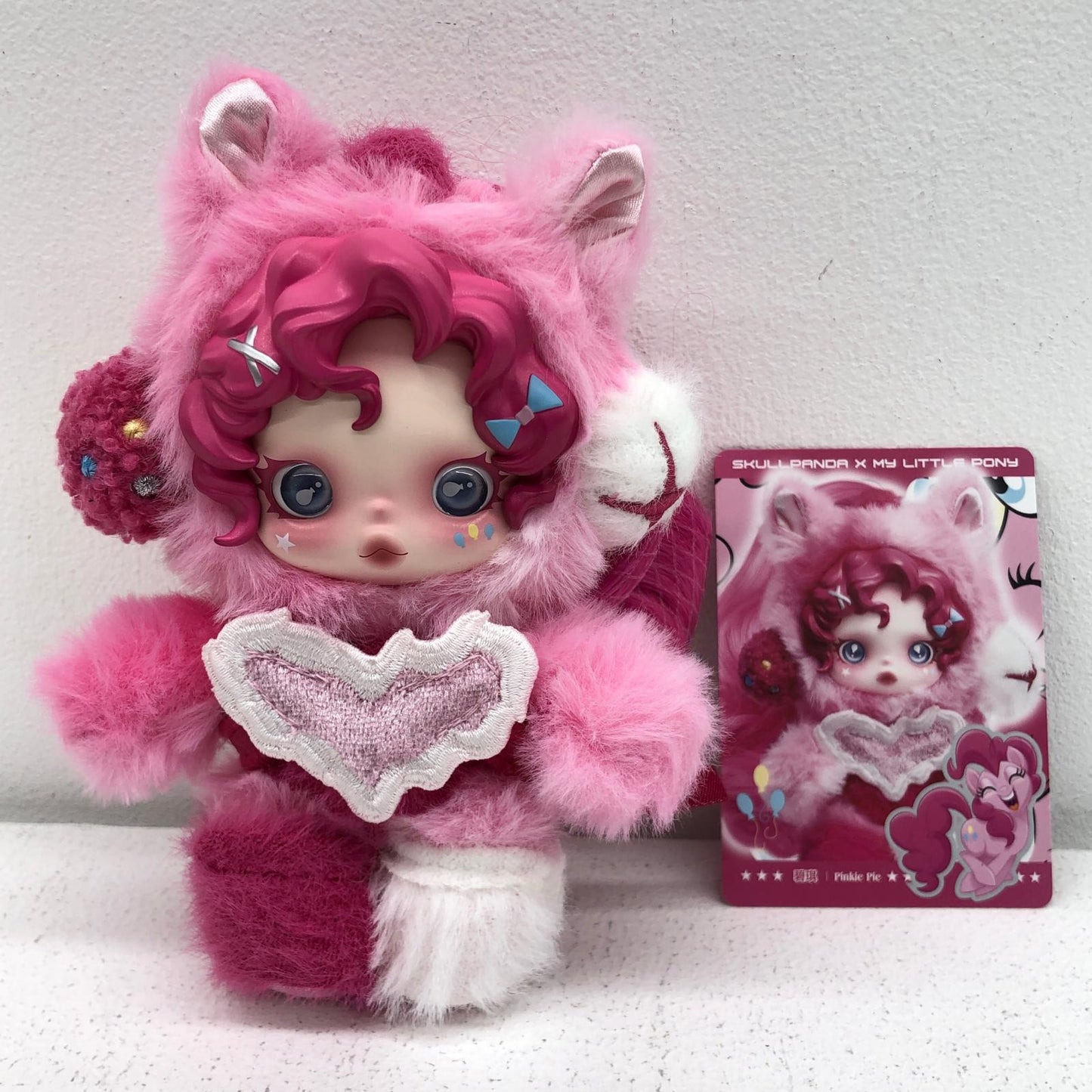 Pinkie Pie "SKULLPANDA × My Little Pony Series Plush Pendant" [Figure]