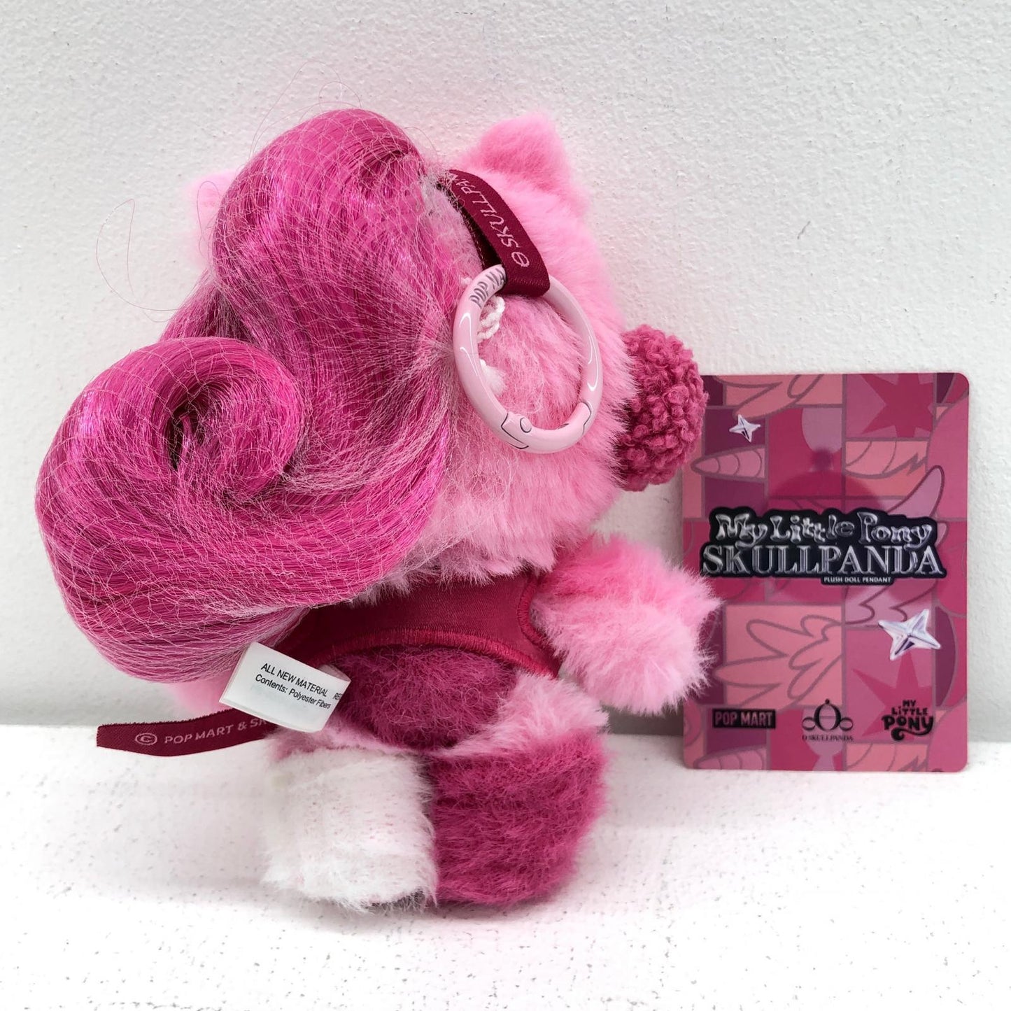 Pinkie Pie "SKULLPANDA × My Little Pony Series Plush Pendant" [Figure]