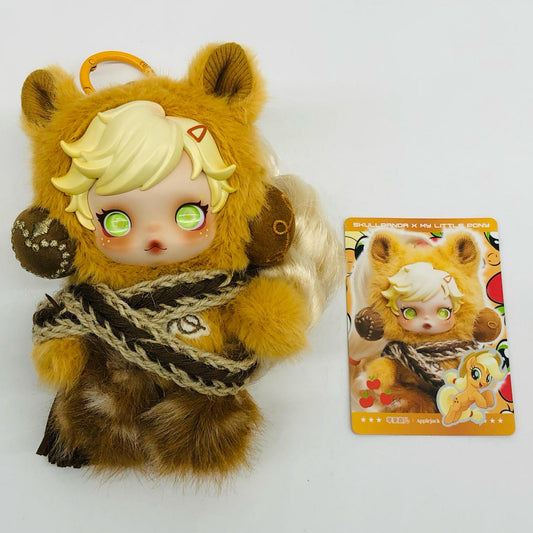 Applejack「SKULLPANDA × My Little Pony シリーズ ぬいぐるみペンダント」【フィギュア】