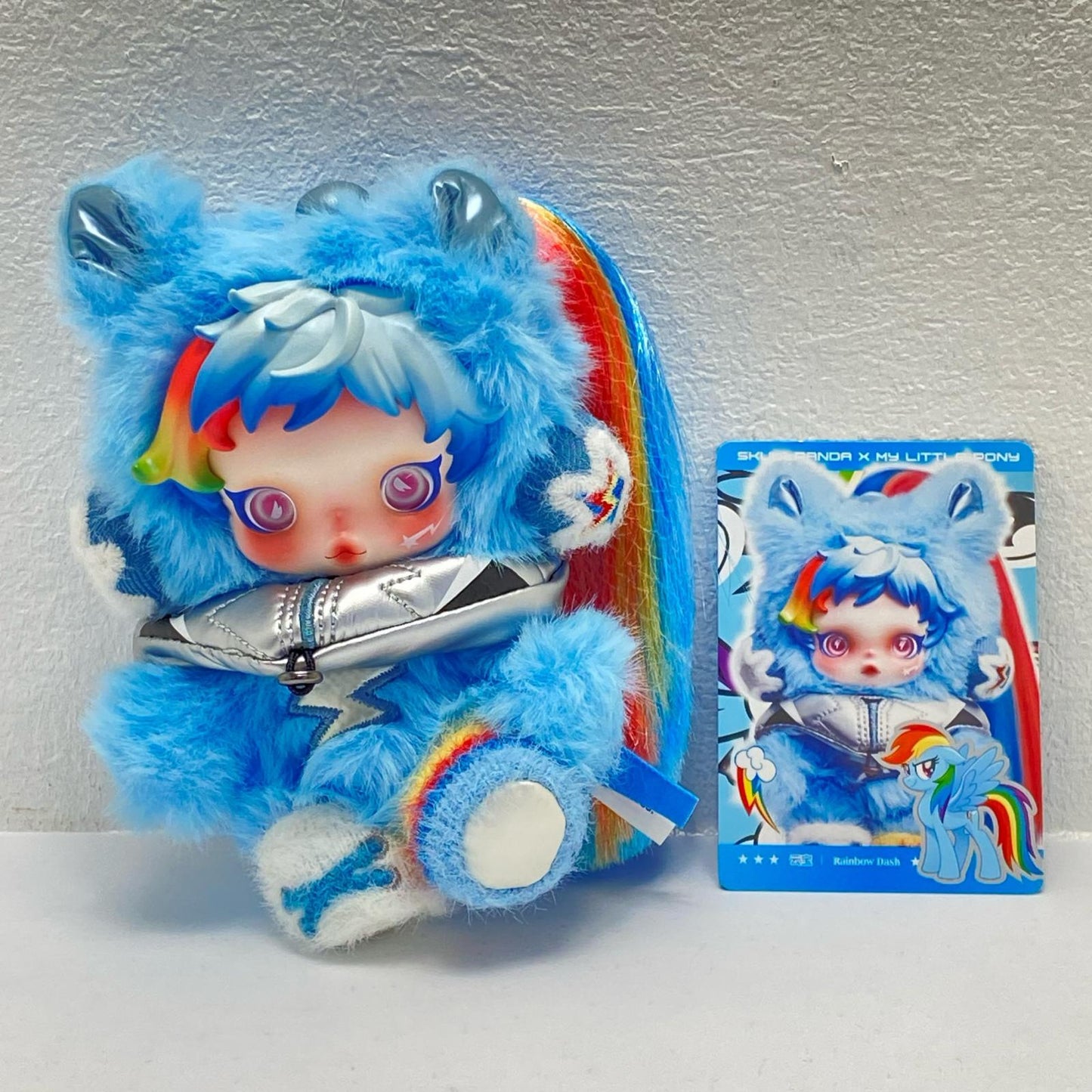 Rainbow Dash「SKULLPANDA × My Little Pony シリーズ ぬいぐるみペンダント」【フィギュア】